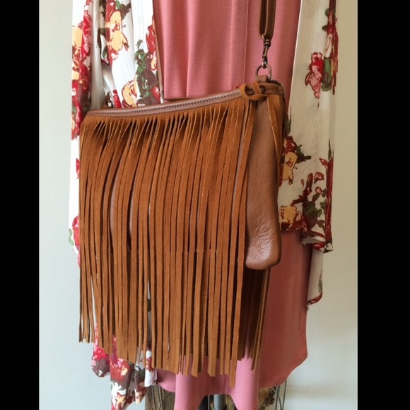 Double J fringe crossbody bag - Picture 1 of 1